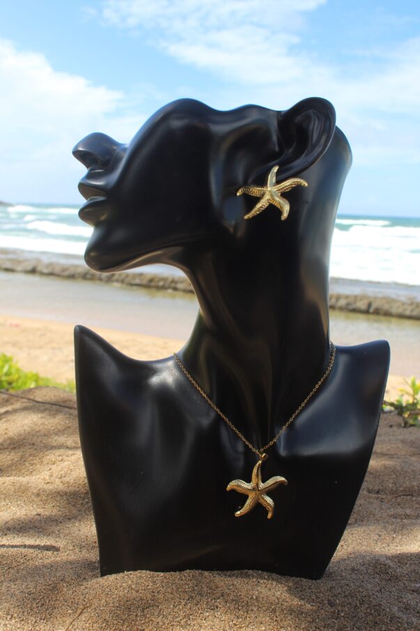 Collar de Estrella con aretes