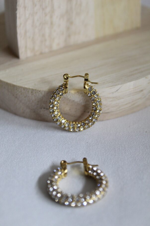 Aros con diamantes - Imagen 2