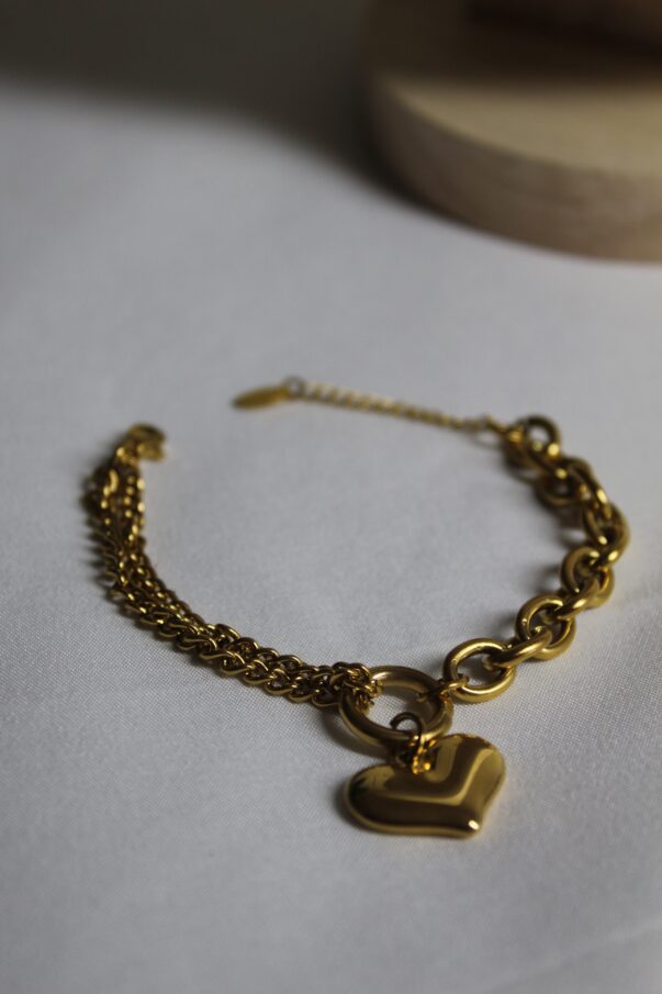 Pulsera de corazón