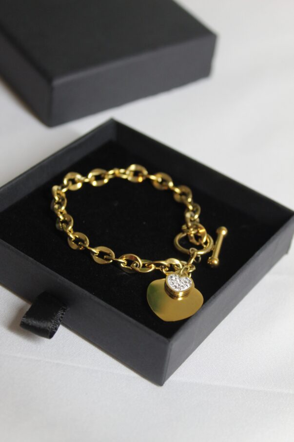 Pulseras de corazón