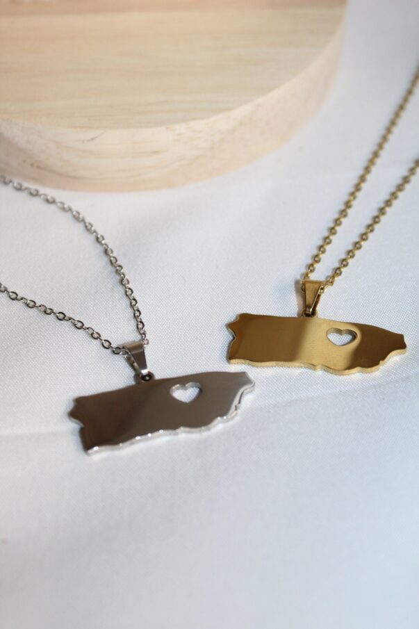 Collar del mapa de PR